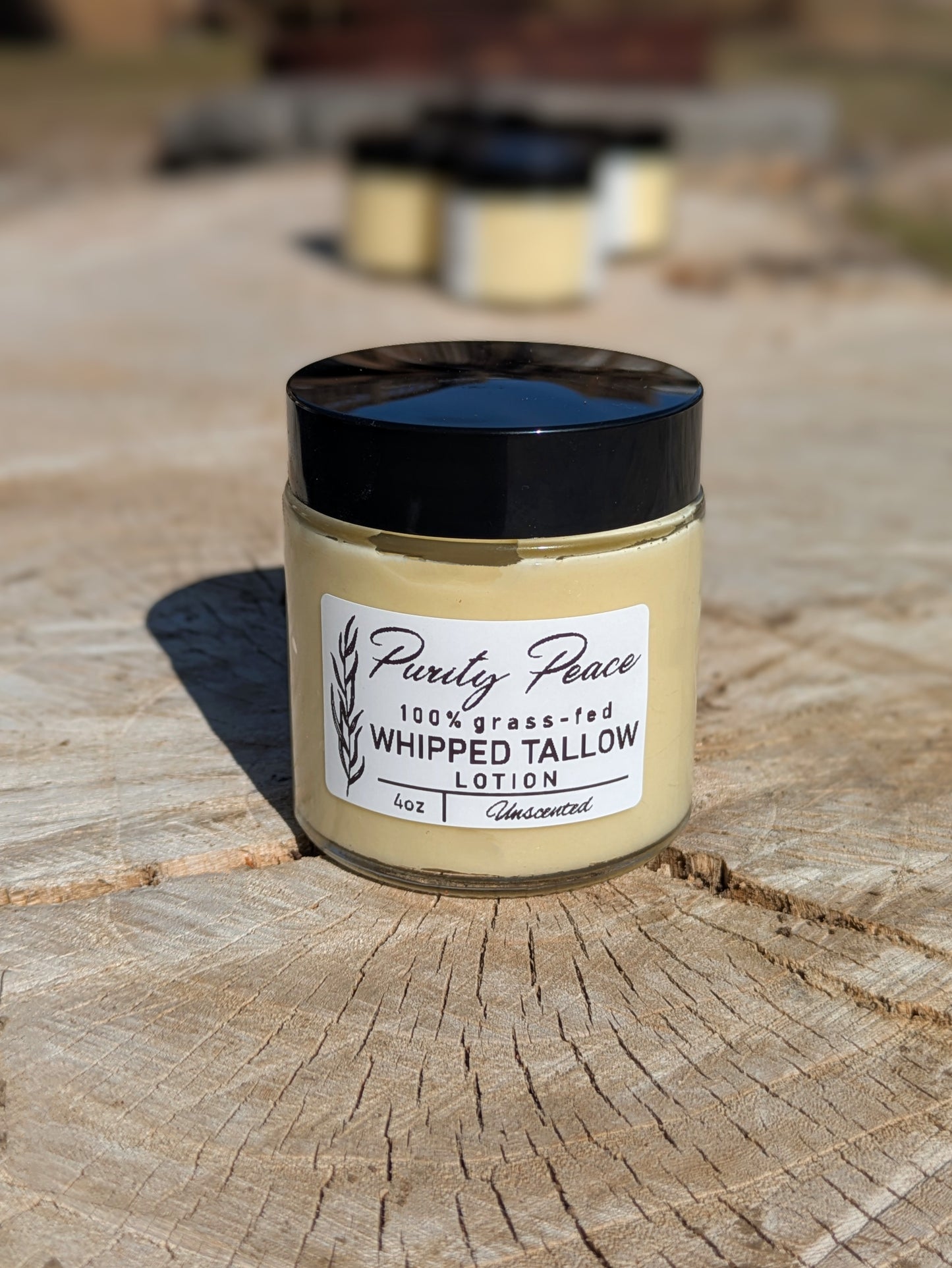 Unscented Tallow Lotion
