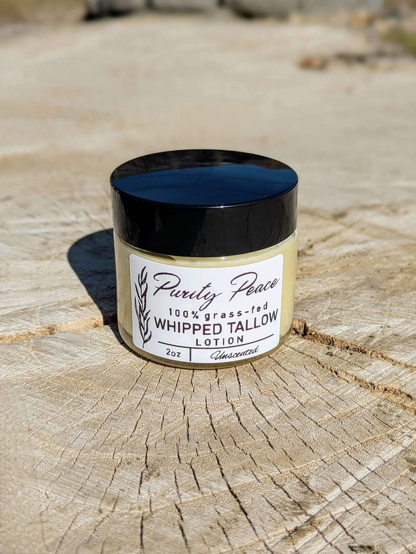 Unscented Tallow Lotion